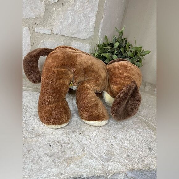 Build A Bear Plush Puppy Dog Brown Tan Floppy Ear - Picture 3 of 4